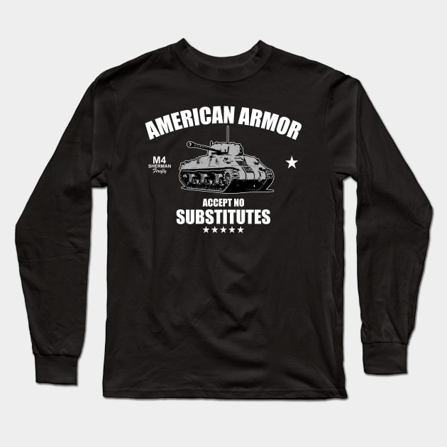 M4 Sherman Firefly Long Sleeve T-Shirt by TCP